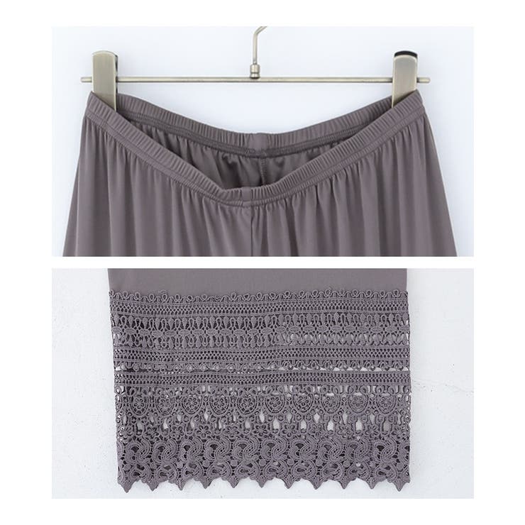 n'OrLABEL裾レースペチパンツ◇ | osharewalker | 詳細画像14 