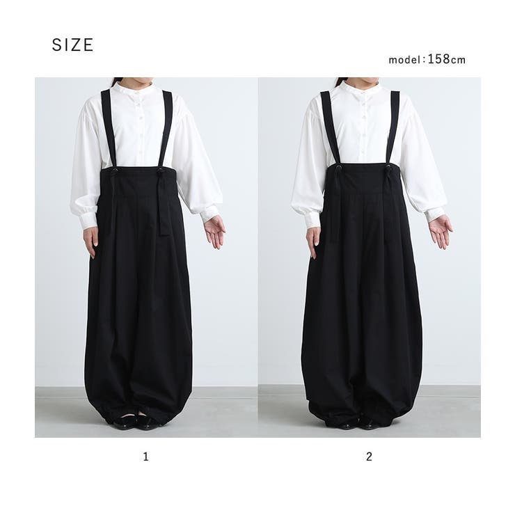 nagonstans ナゴンスタンス コクーンサロペット ブラック nagonstans ナゴンスタンス コクーンサロペット ブラック ナゴ