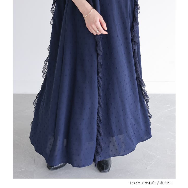 somari imaginationドビードットフリルキャミワンピース  | osharewalker | 詳細画像8 