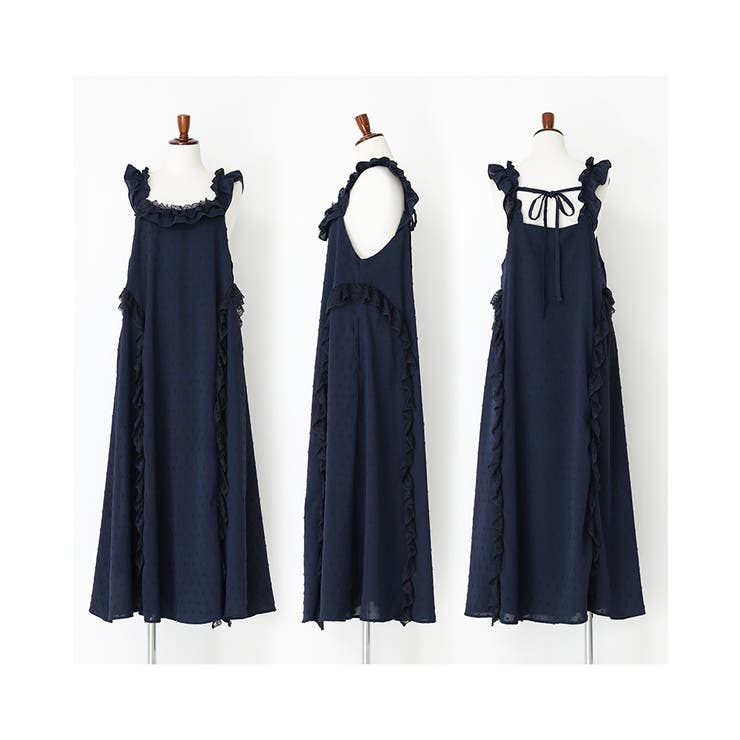 somari imaginationドビードットフリルキャミワンピース  | osharewalker | 詳細画像15 