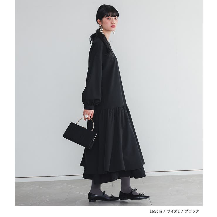 somari imagination襟レースフレアワンピース  | osharewalker | 詳細画像8 