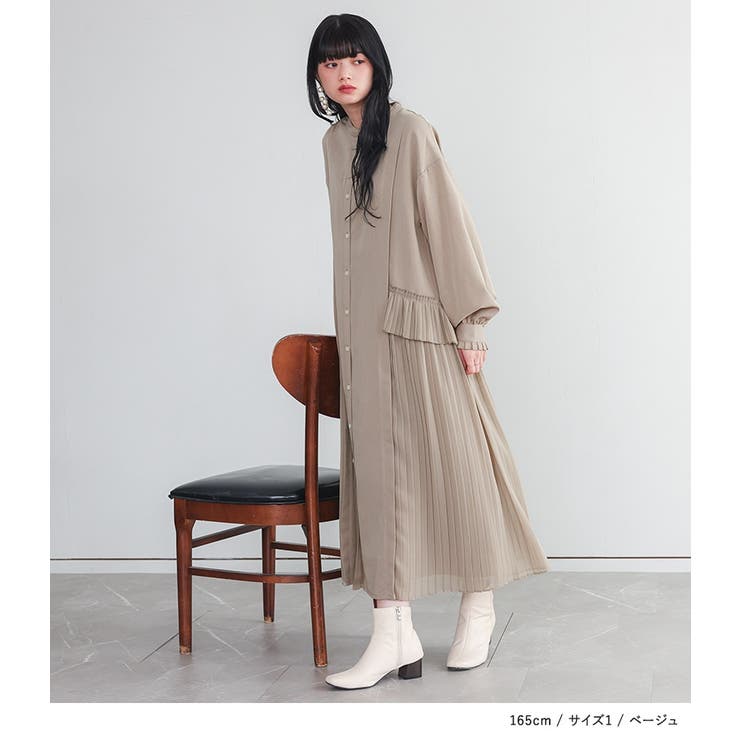 somari imaginationプリーツレイヤードワンピース  | osharewalker | 詳細画像4 