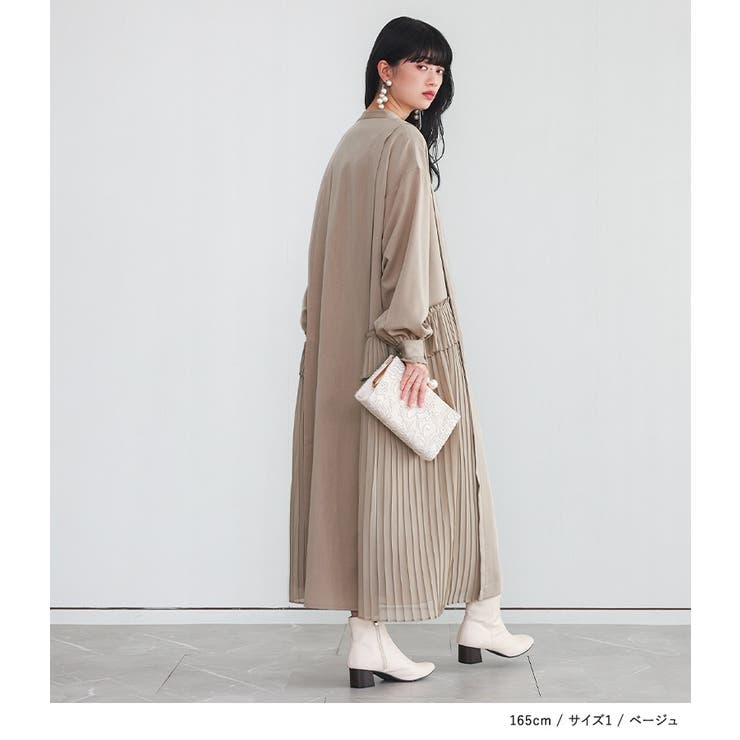 somari imaginationプリーツレイヤードワンピース  | osharewalker | 詳細画像5 