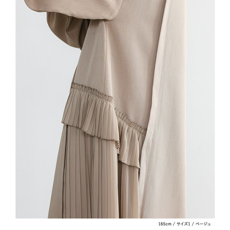 somari imaginationプリーツレイヤードワンピース  | osharewalker | 詳細画像12 