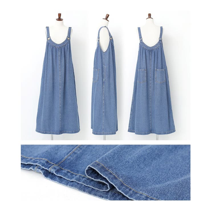 n'OrLABELデニムジャンパースカート  | osharewalker | 詳細画像16 