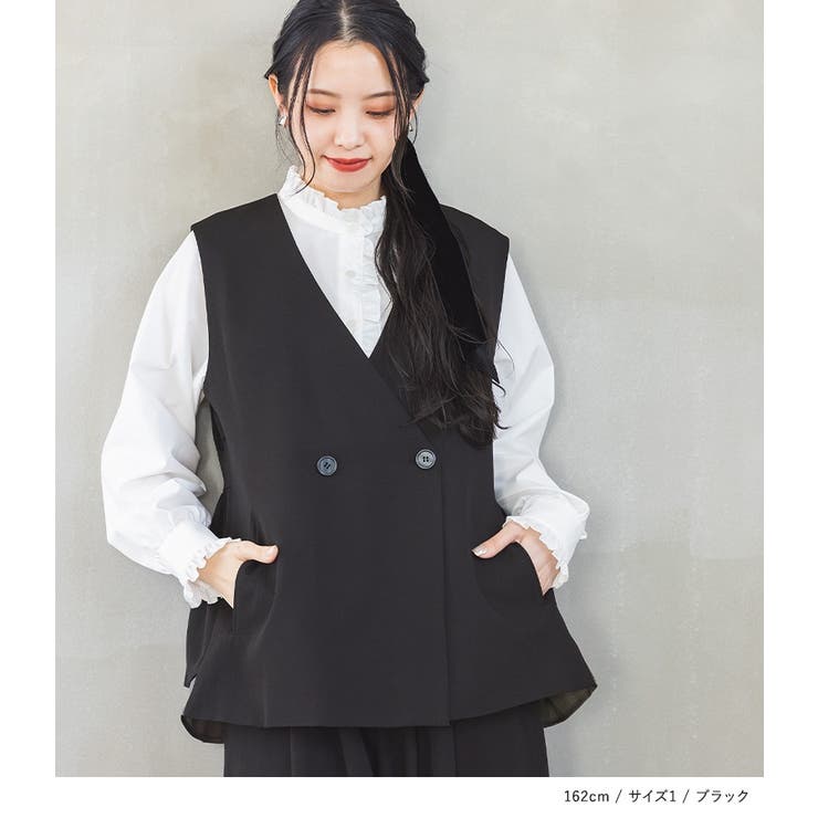 n'OrLABELバックフレアジレ | osharewalker | 詳細画像12 