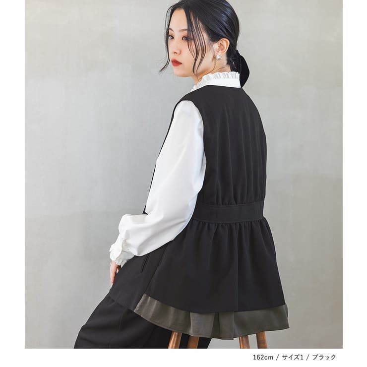 n'OrLABELバックフレアジレ | osharewalker | 詳細画像13 