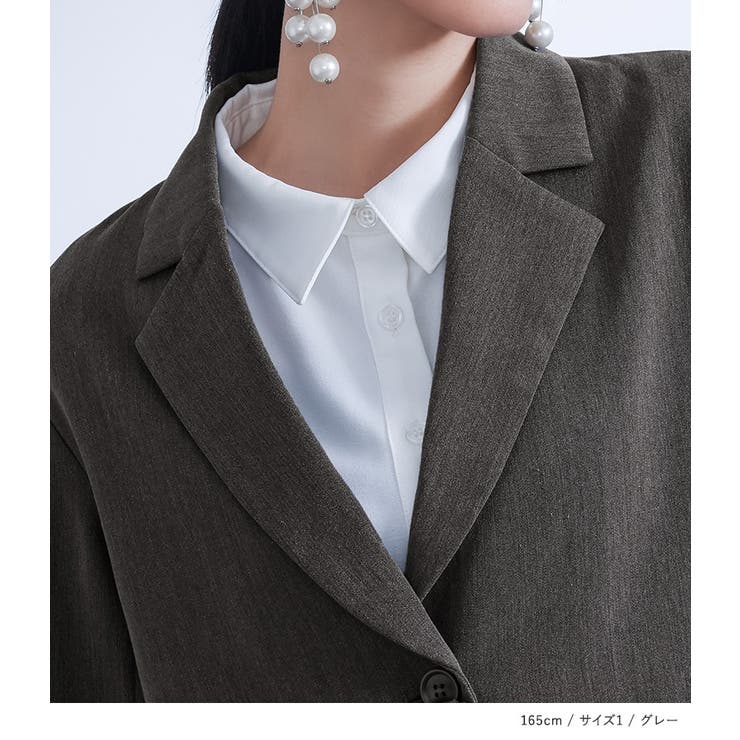 kOhAKUプリーツフリルドッキングジャケット  | osharewalker | 詳細画像16 