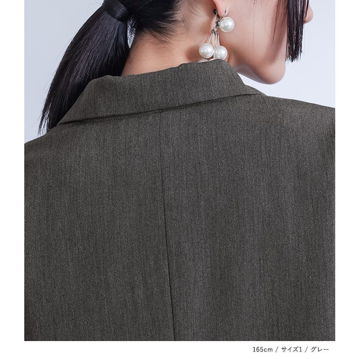 kOhAKUプリーツフリルドッキングジャケット  | osharewalker | 詳細画像17 