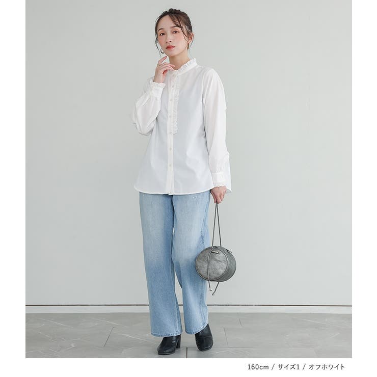 n'OrLABELギャザーフリルブラウス | osharewalker | 詳細画像11 