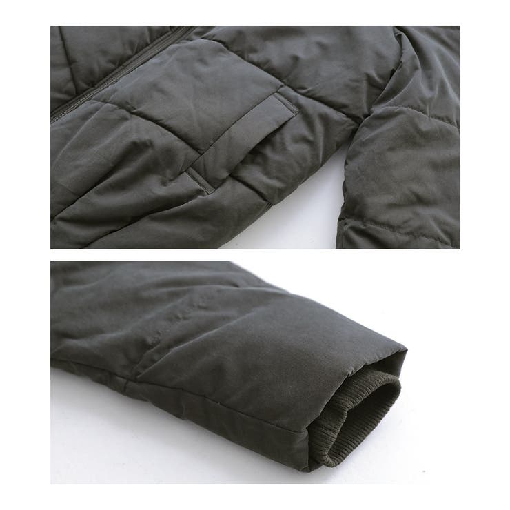 n'OrLABELコクーンショールカラー中綿ブルゾン  | osharewalker | 詳細画像17 