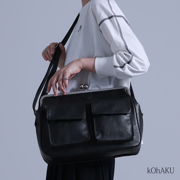 kOhAKUがま口ショルダーバッグ[品番：MITW0014199