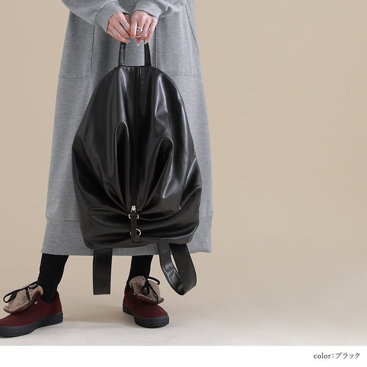 n'OrLABELフロントジップデザインリュック | osharewalker | 詳細画像8 