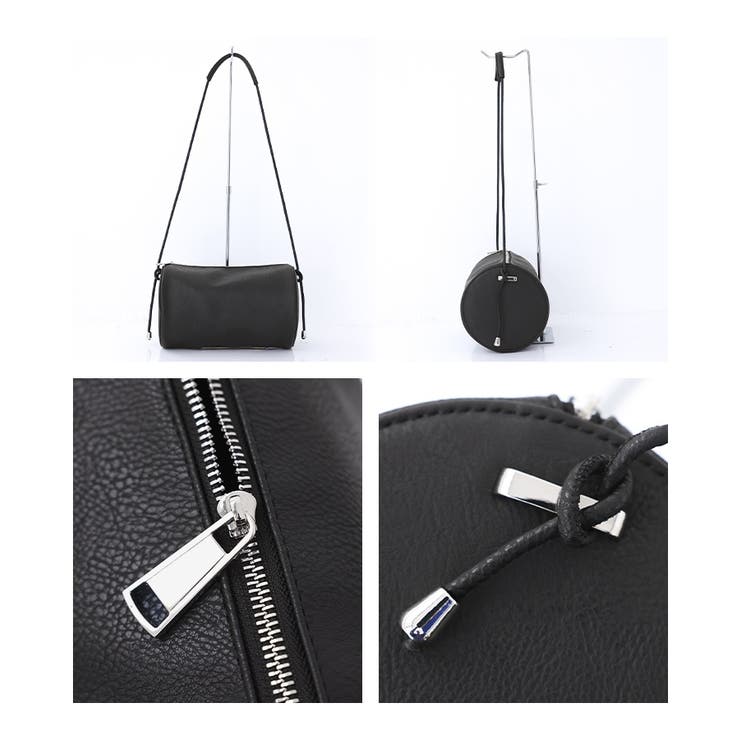 kOhAKU円柱型デザイン2wayショルダーバッグ[品番：MITW0017206