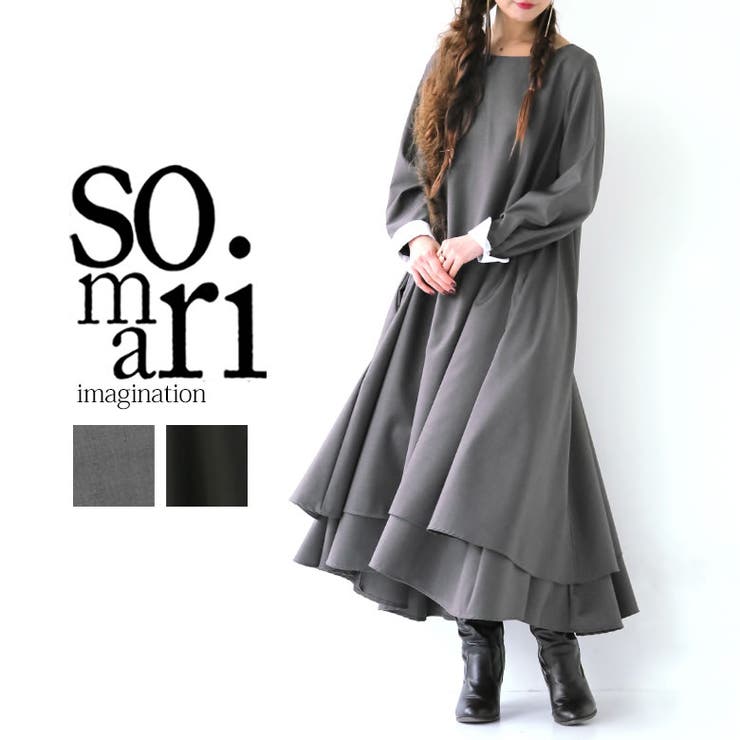 Somari Imaginationボリュームフレアワンピース 品番 Mitw Osharewalker オシャレウォーカー のレディースファッション通販 Shoplist ショップリスト