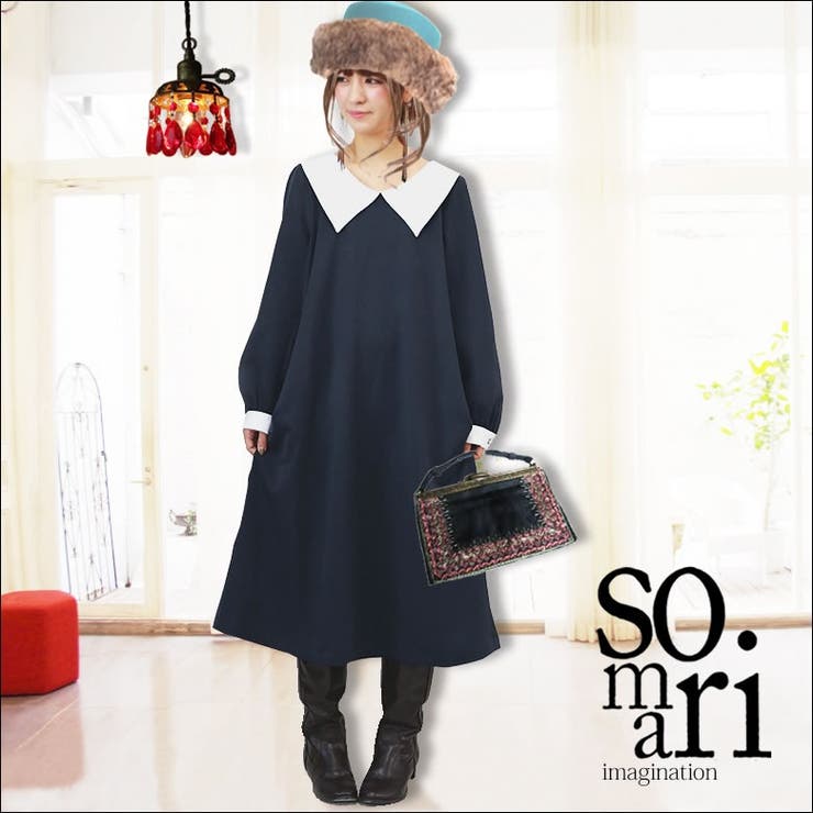 大きめのデザイン襟が表情を可愛く魅せる 品番 Mitw Osharewalker オシャレウォーカー のレディースファッション通販 Shoplist ショップリスト