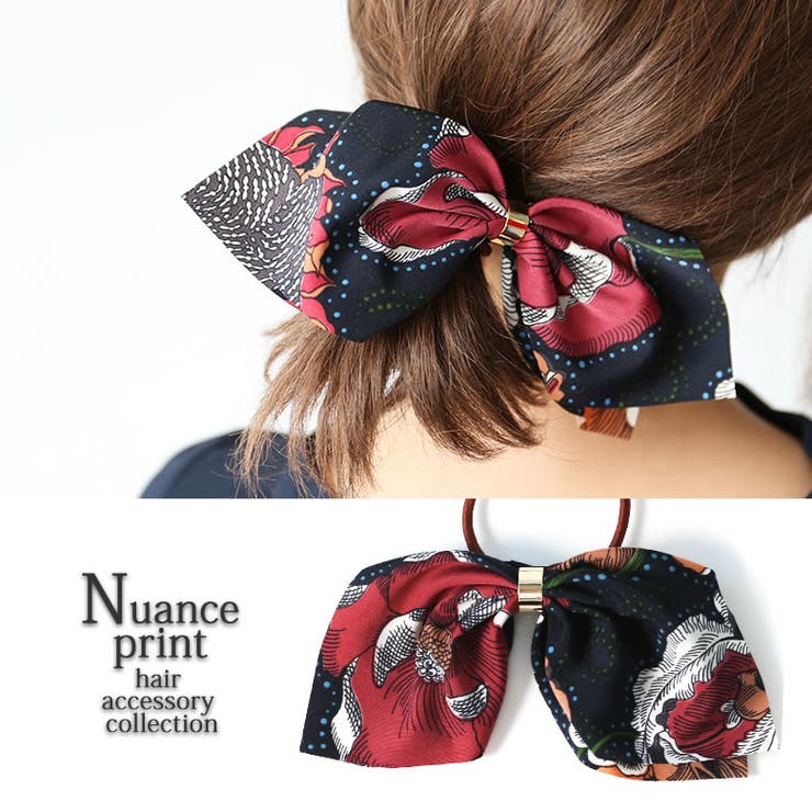 ニュアンス柄リボンヘアゴム ヘアゴム レディース 品番 Mitw Osharewalker オシャレウォーカー のレディースファッション通販 Shoplist ショップリスト