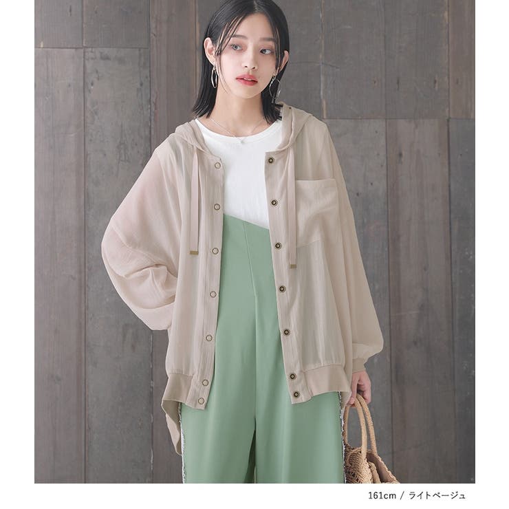 n'OrLABELシアーパーカーブルゾン  | osharewalker | 詳細画像13 