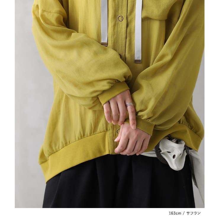 n'OrLABELシアーパーカーブルゾン  | osharewalker | 詳細画像17 