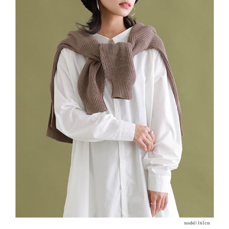 n'OrLABEL畦編みVネックニットカーディガン | osharewalker | 詳細画像8 