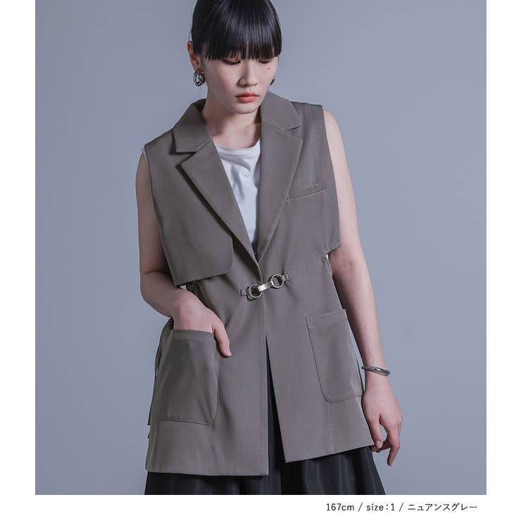 kOhAKU脇シャーリングジレ | osharewalker | 詳細画像6 