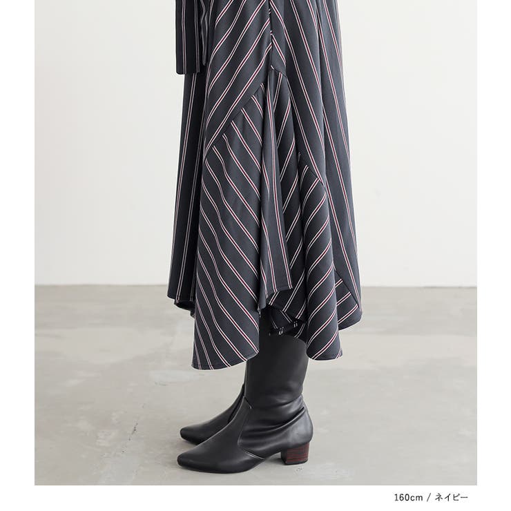 n'OrLABELクラシカルストライプスカート  | osharewalker | 詳細画像17 