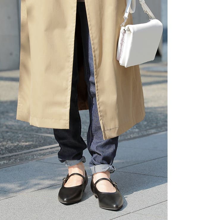 n'OrLABELストラップ付ローヒールパンプス | osharewalker | 詳細画像4 