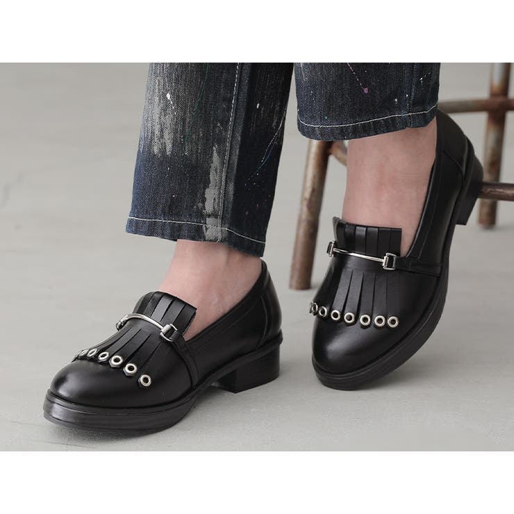 kOhAKUフリンジデザインローファー | osharewalker | 詳細画像12 