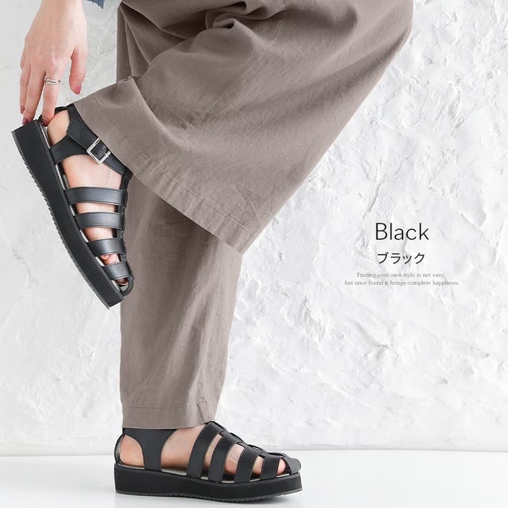 n'OrLABELバックルデザイングルカサンダル | osharewalker | 詳細画像11 