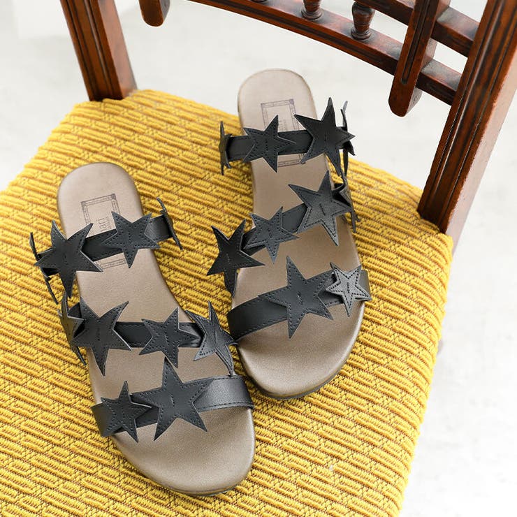 somari imagination星モチーフデザインサンダル | osharewalker | 詳細画像6 
