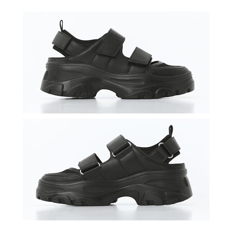 n'OrLABEL厚底スニーカーサンダル | osharewalker | 詳細画像12 