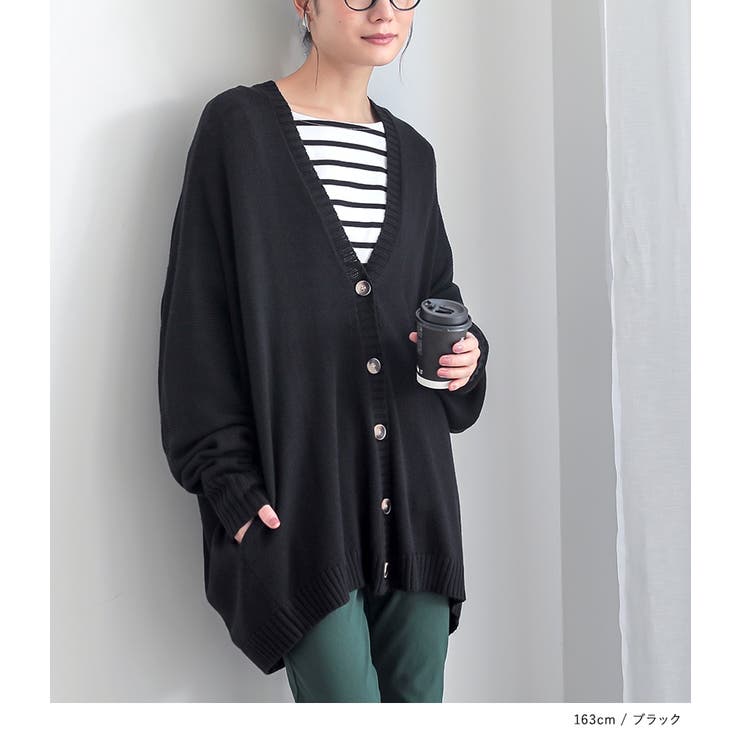n'OrLABELゆるっとラフニットカーデ | osharewalker | 詳細画像8 