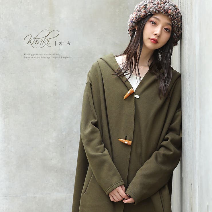 n'OrLABELリラクシング裏起毛ダッフルパーカー[品番：MITW0001189