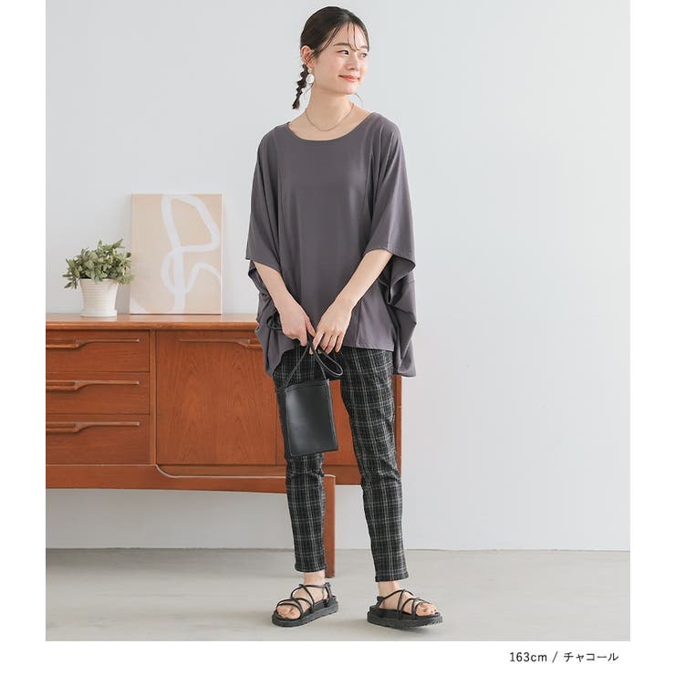 n'OrLABELニュアンス着回しドルマンカットソー | osharewalker | 詳細画像10 