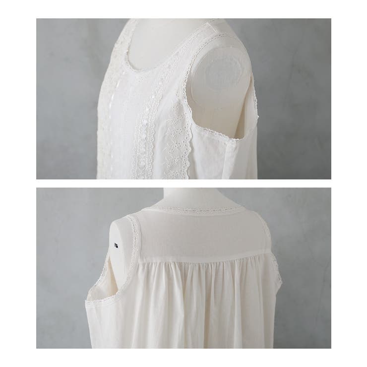 somari imagination贅沢レースデザインタンクトップ | osharewalker | 詳細画像14 