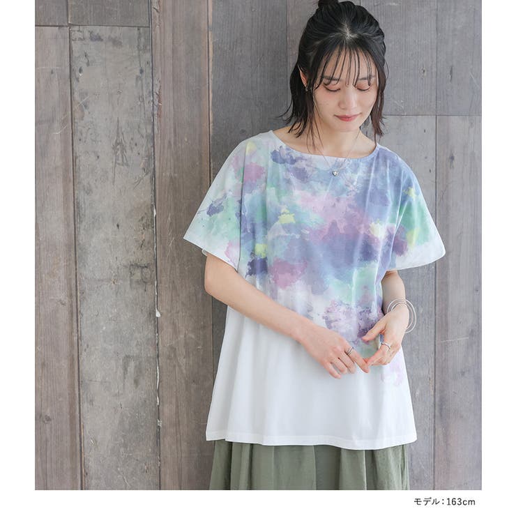n'OrLABEL幻想的水彩Tシャツ | osharewalker | 詳細画像11 