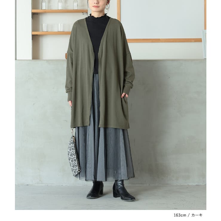 n'OrLABELスウェットジップカーディガン  | osharewalker | 詳細画像6 