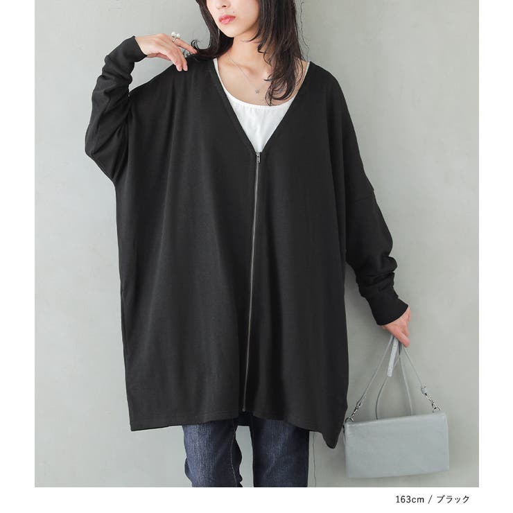 n'OrLABELスウェットジップカーディガン  | osharewalker | 詳細画像10 