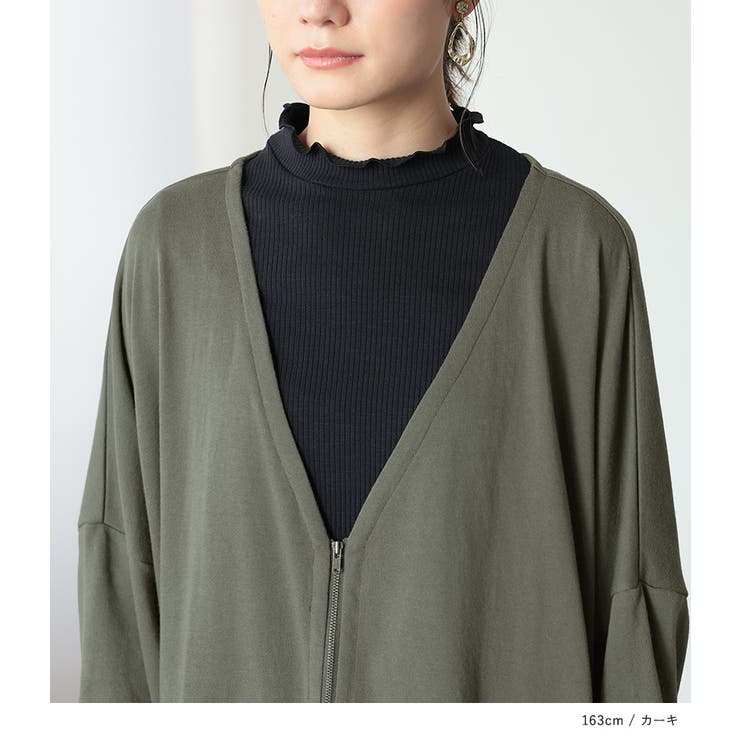 n'OrLABELスウェットジップカーディガン  | osharewalker | 詳細画像15 