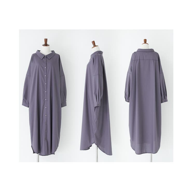 n'OrLABELシンプルロングシャツワンピ  | osharewalker | 詳細画像15 