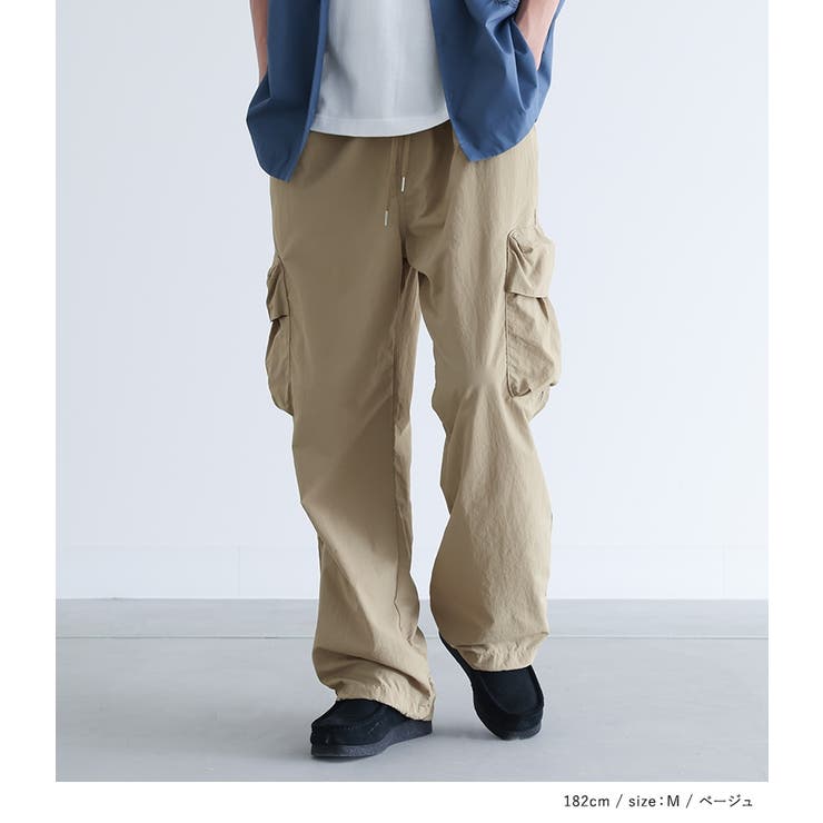 ◯JackWolfskin WOMEN ブラックナイロンカーゴパンツ ジャックウルフスキン（JackWolfskin）ラギット カーゴパンツ
