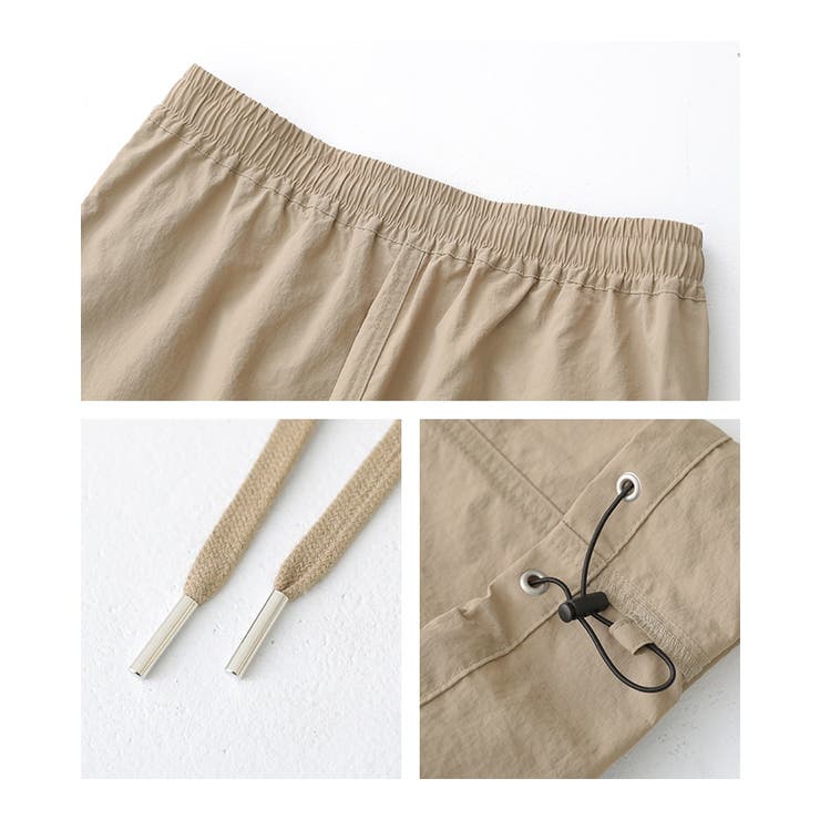 n'OrLABELひんやり冷感ナイロンカーゴパンツ | osharewalker【MEN】 | 詳細画像18 