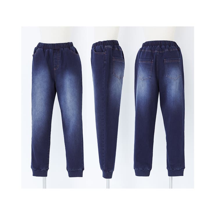 n'OrLABELパウダー裏起毛デニムジョガーパンツ  | osharewalker | 詳細画像17 