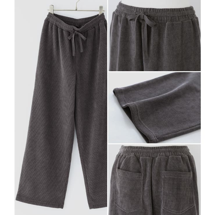 n'OrLABEL裏ベロアコーデュロイワイドパンツ  | osharewalker | 詳細画像18 