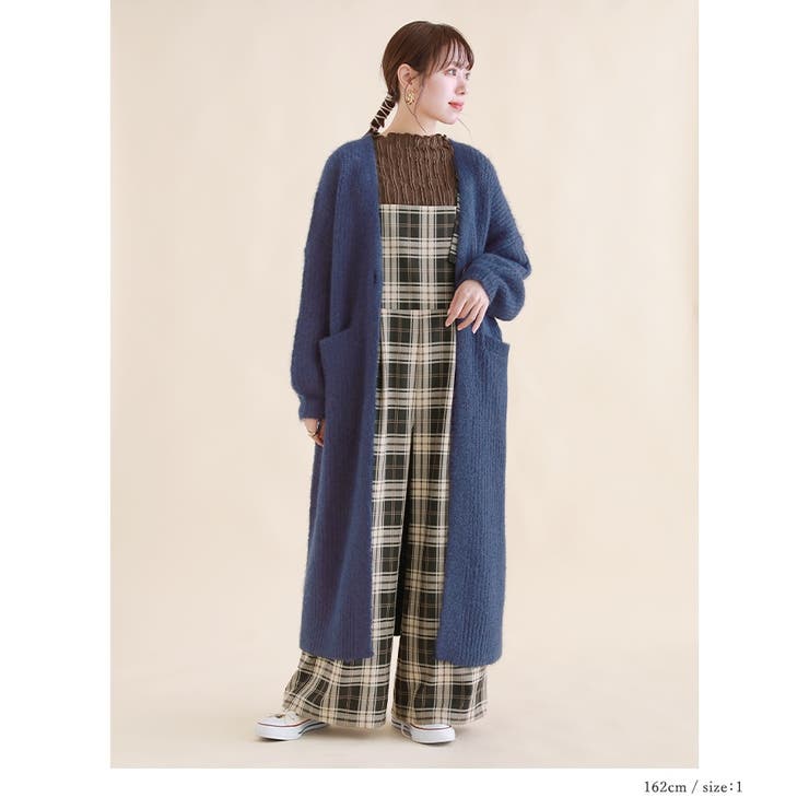 n'OrLABELチェック柄サロペット | osharewalker | 詳細画像14 