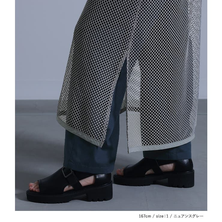 kOhAKUメッシュレイヤードパンツ | osharewalker | 詳細画像14 