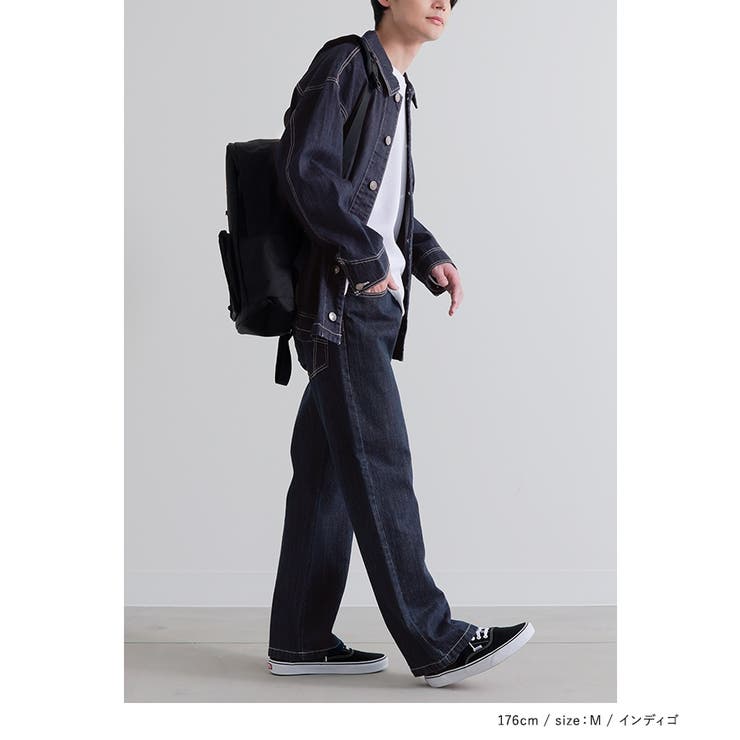 n'OrLABELストレートデニムパンツ[品番：MITW0017140