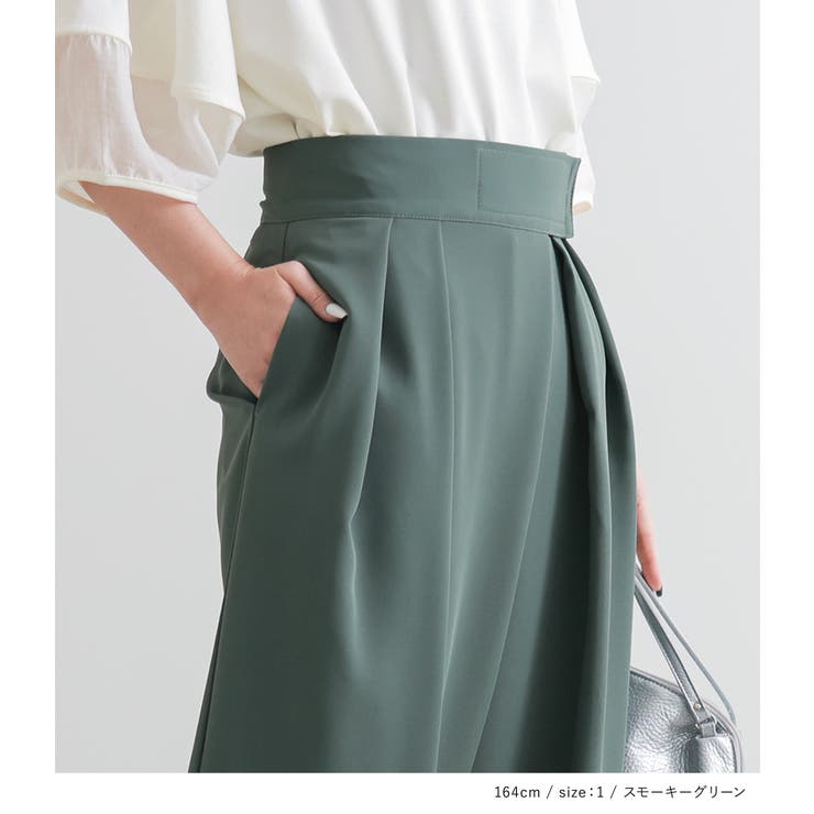 n'OrLABELタックデザインパンツ | osharewalker | 詳細画像6 