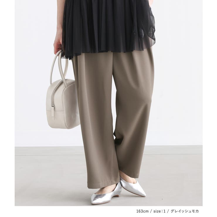 n'OrLABELタックデザインパンツ | osharewalker | 詳細画像9 