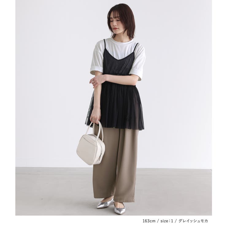 n'OrLABELタックデザインパンツ | osharewalker | 詳細画像10 